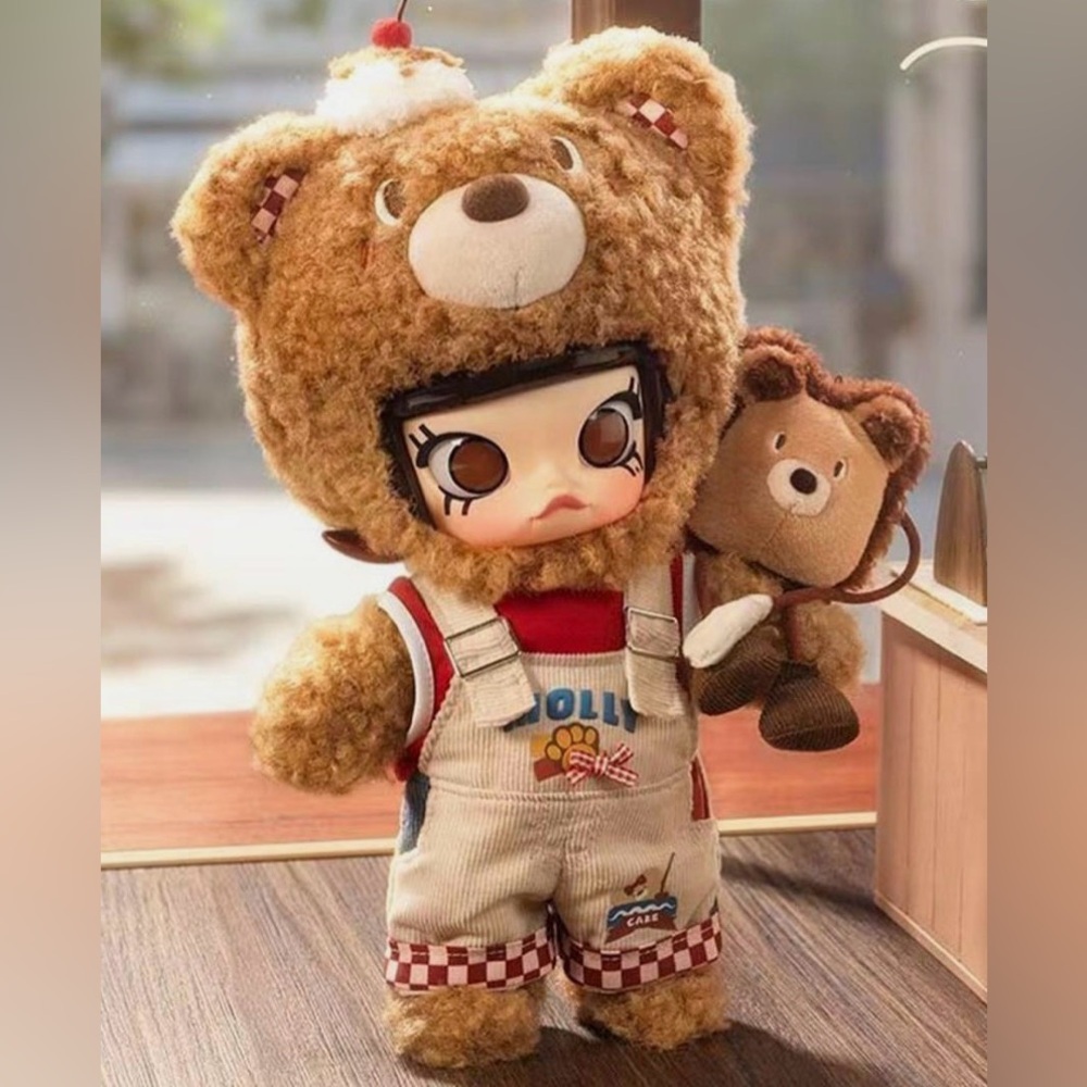 POP MART Molly Bear Bread 1/8 Action Figure 🍞🍞 NWT - Picture 4 of 6